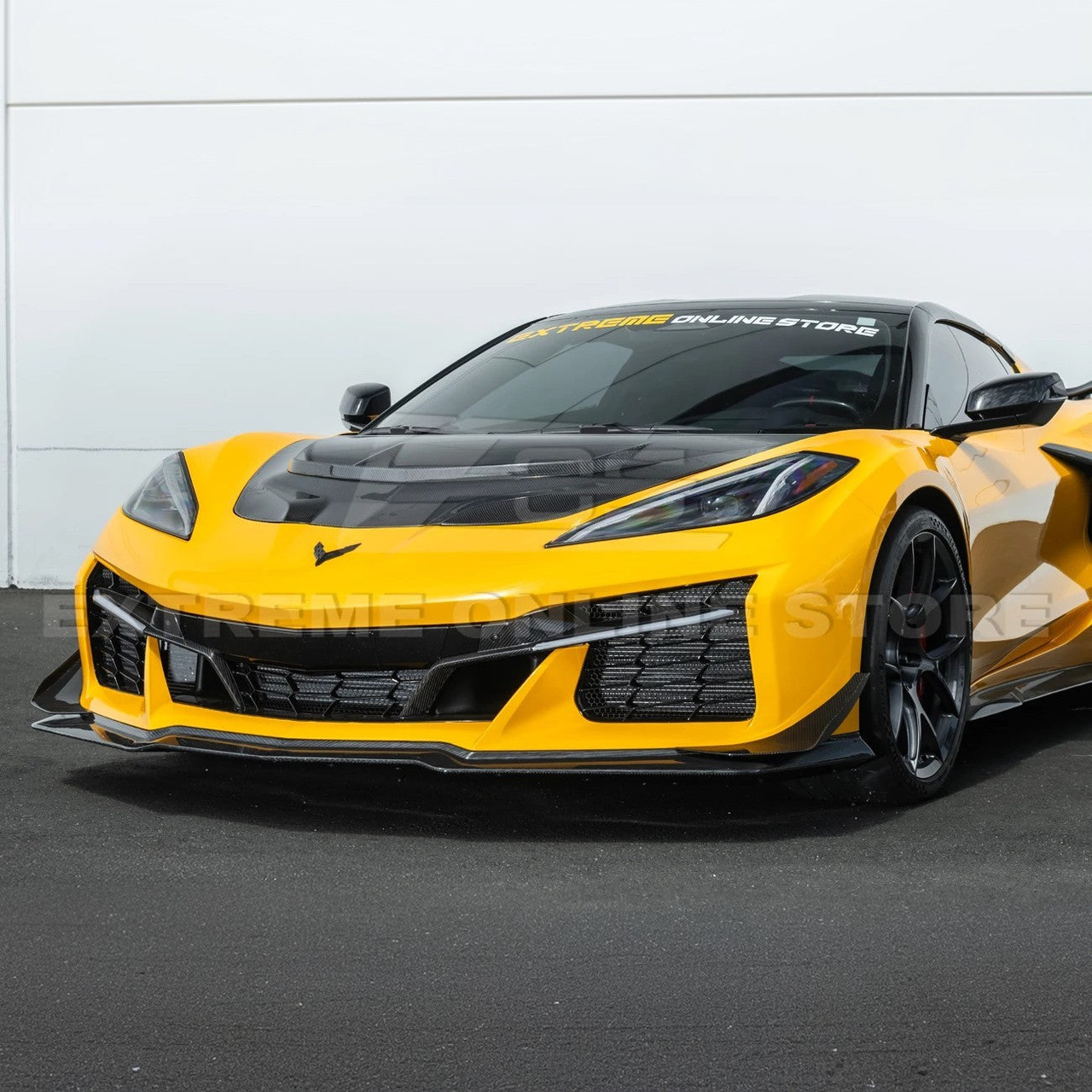 EOS Sequential LED DRL Light Bar Bezel Insert Carbon Fiber - C8 Corvette Z06 (FOG-978-BKCF)