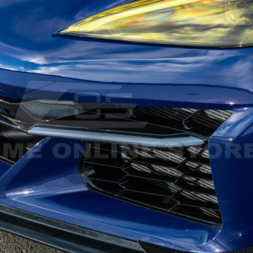 EOS Sequential LED DRL Light Bar Bezel Insert Carbon Flash Metallic - C8 Corvette Z06 (FOG-978-ABS)