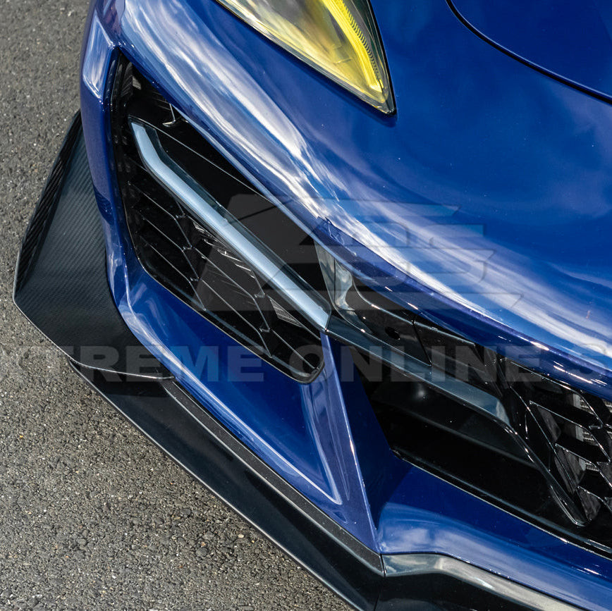 EOS Sequential LED DRL Light Bar Bezel Insert Carbon Flash Metallic - C8 Corvette Z06 (FOG-978-ABS)