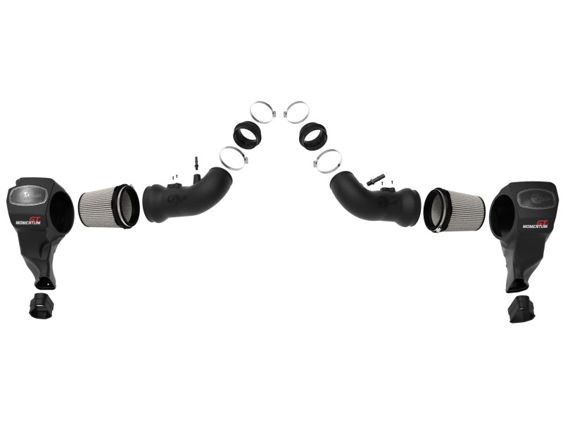 aFe 24-25 Ford Mustang GT V8 5.0L Momentum GT Cold Air Intake System w/ Pro DRY S Filter - 50-70117D Photo - Unmounted