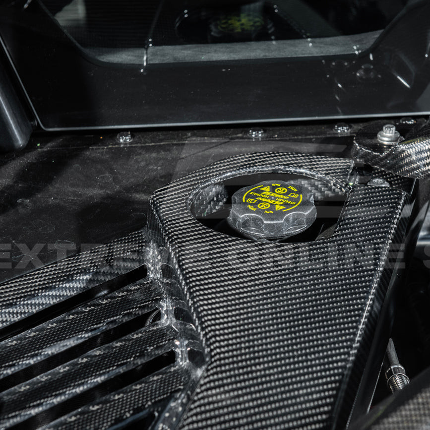 EOS Carbon Fiber Engine Bay Panel - C8 Corvette E-Ray (VENT-1173-BKCF)