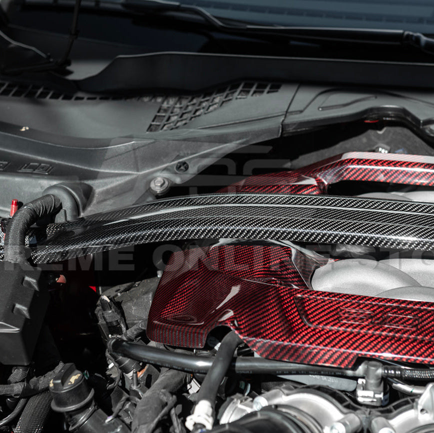 EOS Carbon Fiber Strut Tower Brace - 2024+ Mustang GT / Dark Horse