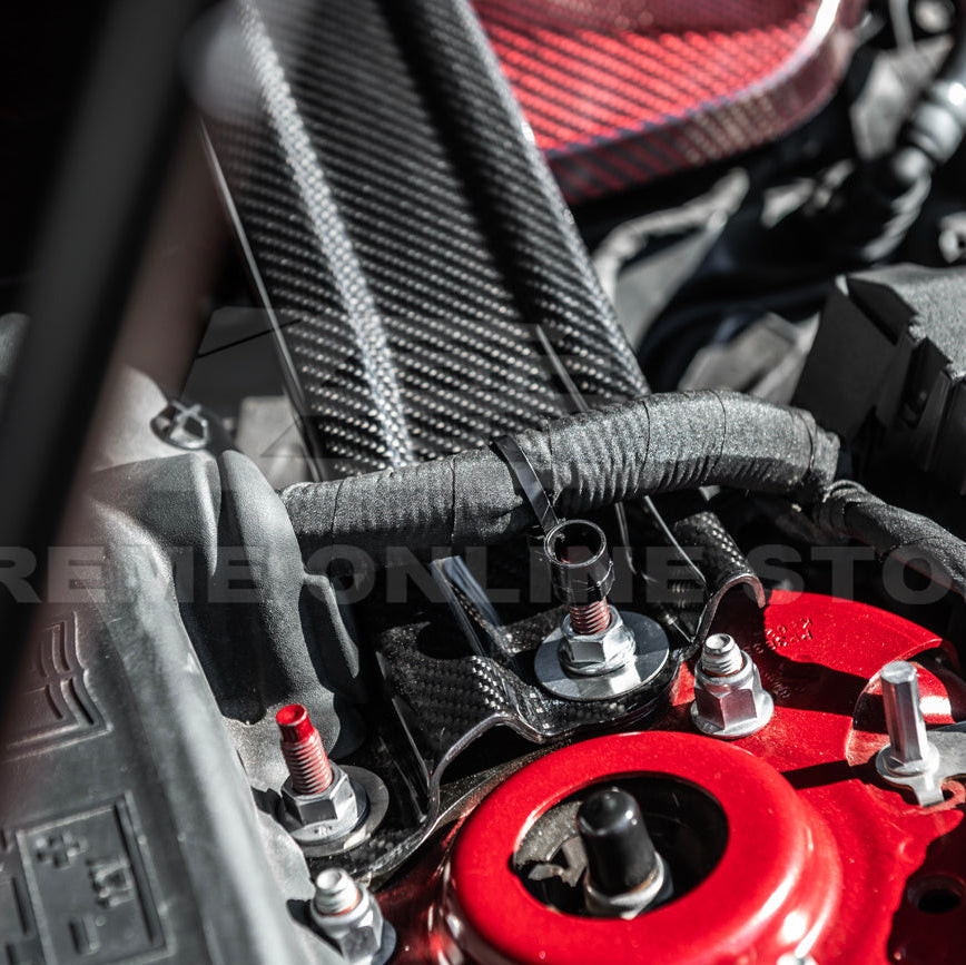 EOS Carbon Fiber Strut Tower Brace - 2024+ Mustang GT / Dark Horse