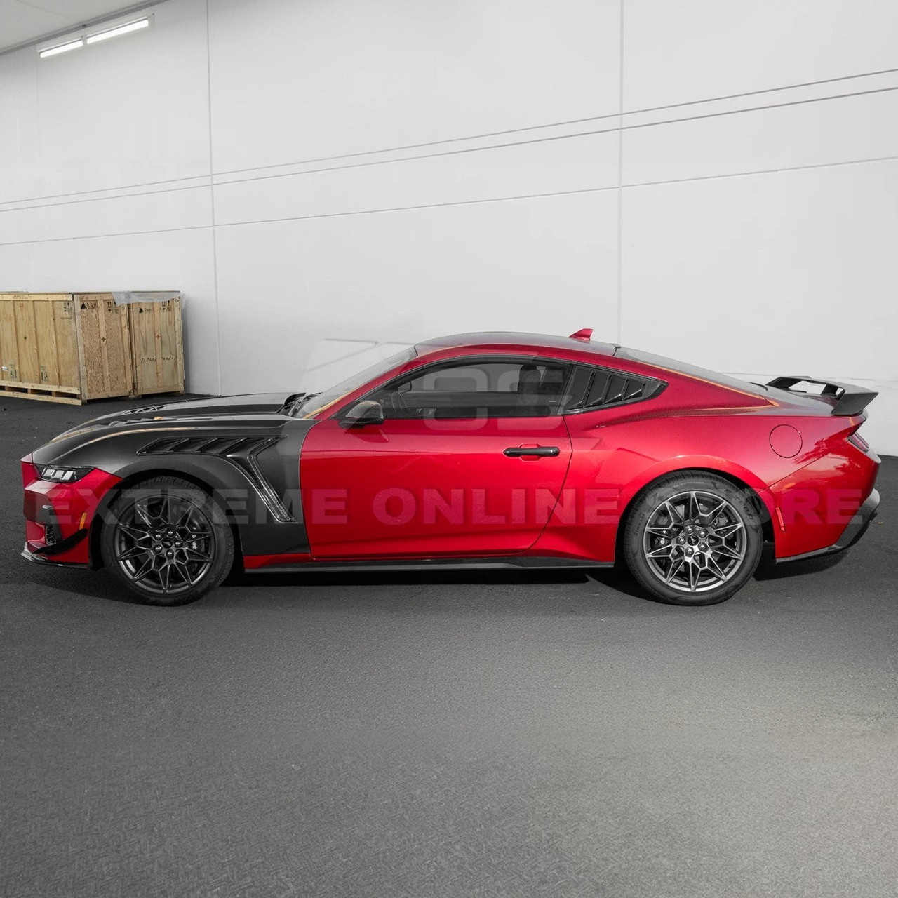 EOS Aluminum Front Fenders GTD Style - 2024+ Ford Mustang S650 (FENDER-1035-ALU)