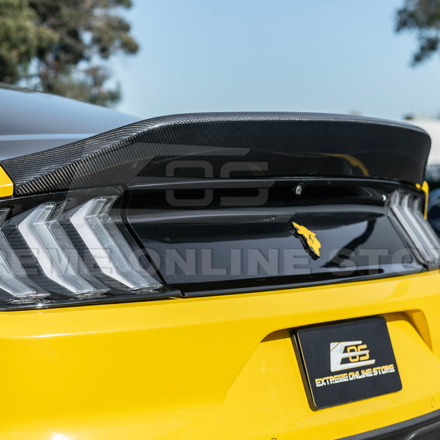 EOS Carbon Fiber Trunk Super Snake Style - 15-23 Ford Mustang