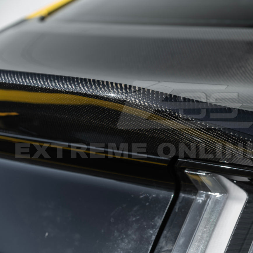 EOS Carbon Fiber Trunk Super Snake Style - 15-23 Ford Mustang (TRUNK-1285-BKCF)