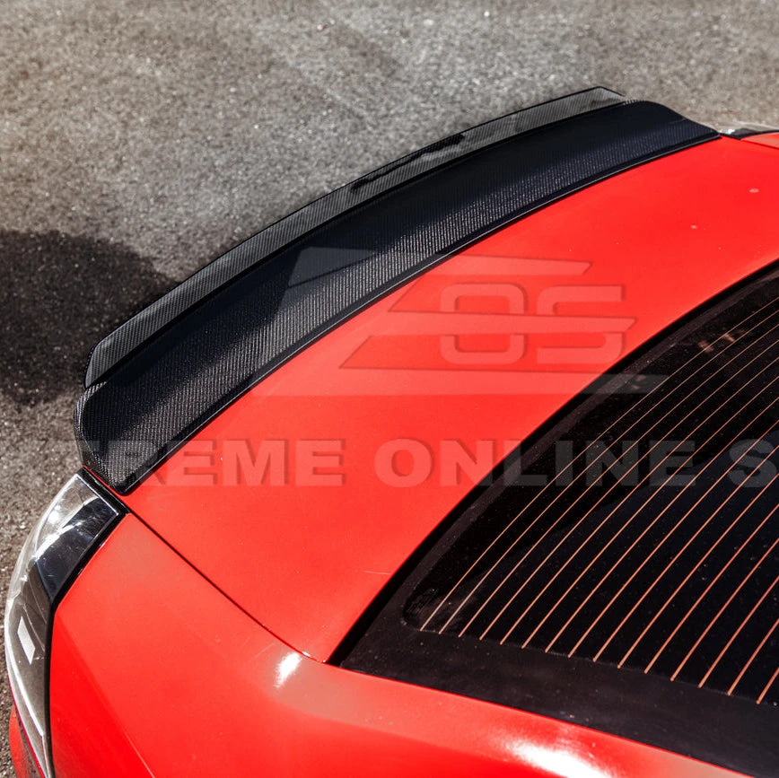 EOS Carbon Fiber Wickerbill Rear Spoiler - 08-09 Pontiac G8 (SPOILER-1203-BKCF)
