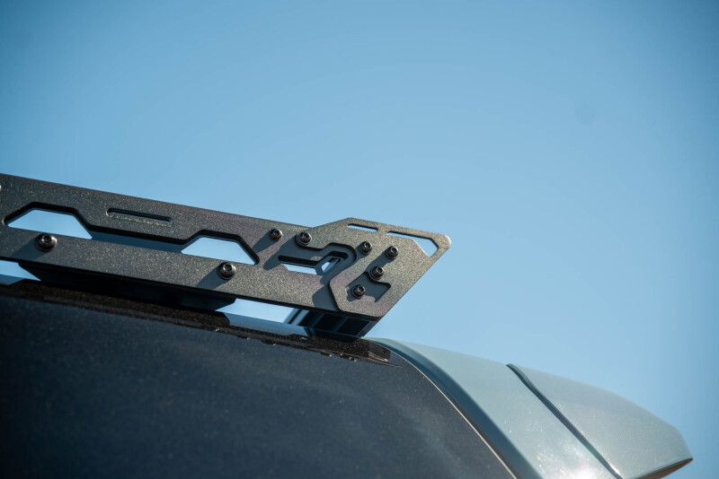 DV8 Offroad 25-26 Toyota 4Runner Roof Rack Light Cutout Fairing (Use w/ PN RRTF3-02) - RRTF3-02L Photo - out of package