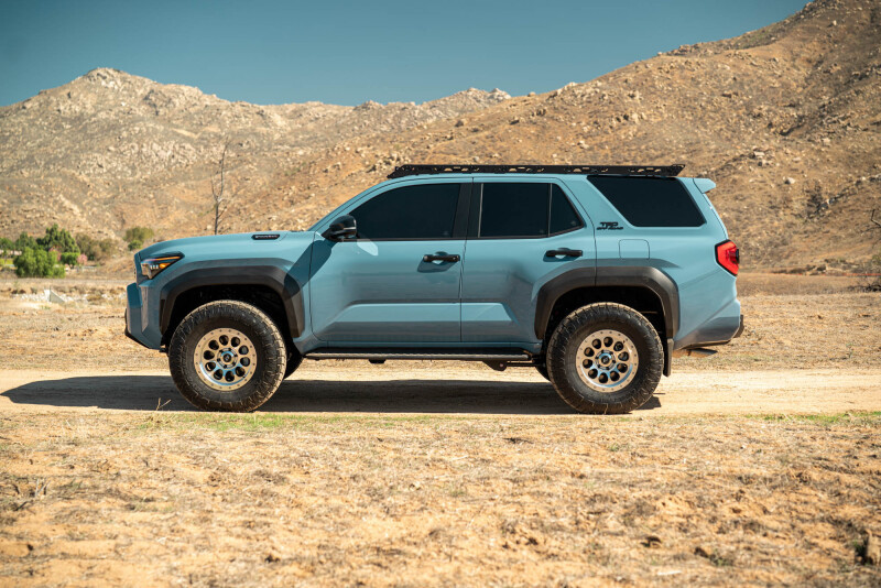 DV8 Offroad 25-26 Toyota 4Runner Roof Rack Light Cutout Fairing (Use w/ PN RRTF3-02) - RRTF3-02L Photo - out of package