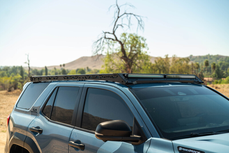 DV8 Offroad 25-26 Toyota 4Runner Roof Rack Light Cutout Fairing (Use w/ PN RRTF3-02) - RRTF3-02L Photo - out of package