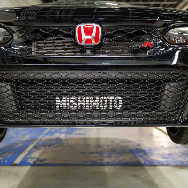 Mishimoto 2023+ Honda Civic Type-R Intercooler Kit w/Pipes - Silver Intercooler/Black Pipes - MMINT-CTR-23KSLBK User 1