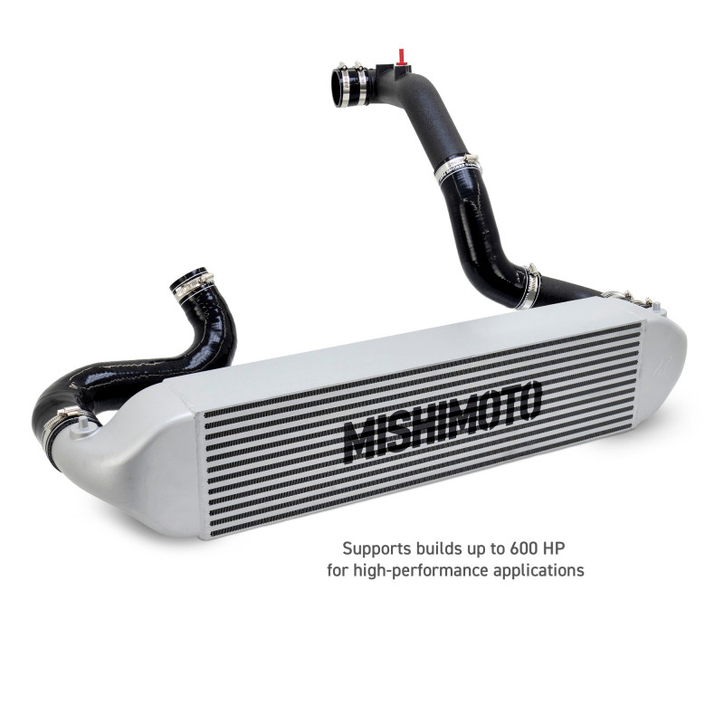 Mishimoto 2023+ Honda Civic Type-R Intercooler Kit w/Pipes - Silver Intercooler/Black Pipes - MMINT-CTR-23KSLBK User 1