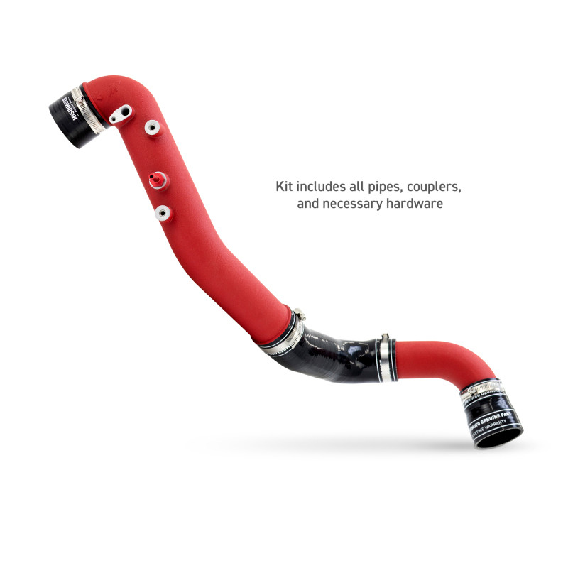 Mishimoto 2023+ Honda Civic Type-R Intercooler Kit w/Pipes - Silver Intercooler/Red Pipes - MMINT-CTR-23KSLRD User 1