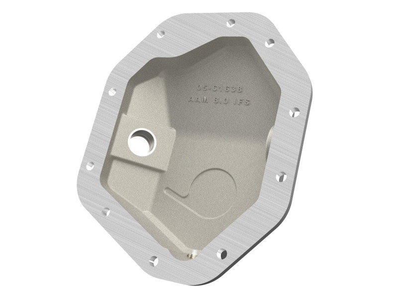 aFe 19-25 GM Trucks Front Diff Cover - Black w/ Machined Fins - 46-71430B Photo - Unmounted