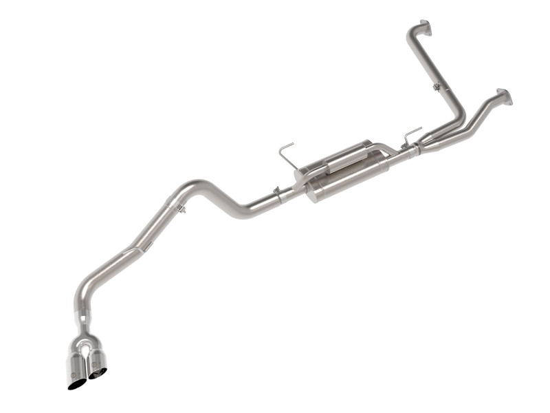 aFe 2022+ Nissan Frontier V6 Vulcan Series SS Cat-back Exhaust w/ Polished Tips - 49-36140-P Photo - Primary
