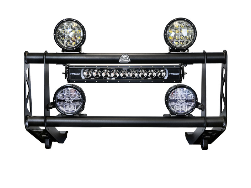 aFe 2024+ Toyota Land Cruiser (J250) L4 2.4L Terra Guard Bull Bar w/ RIGID Lights - 79-27021L Photo - Unmounted