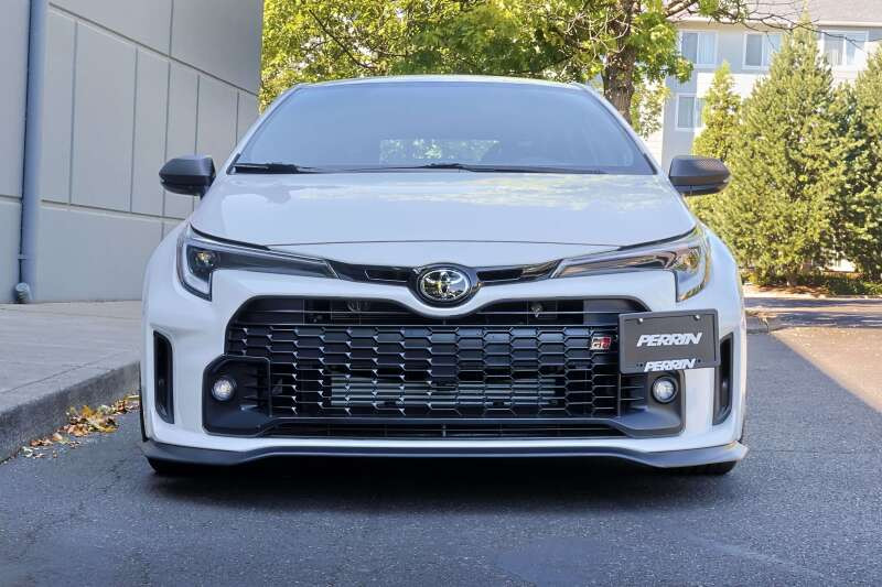 PERRIN 2025+ Toyota GR Corolla License Plate Relocation Kit - PTP-BDY-202 User 1