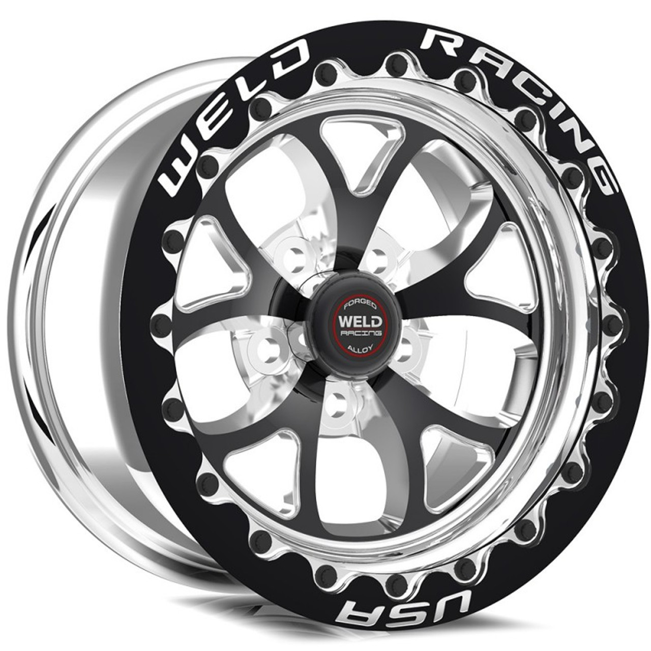 Weld Wheels S76 Black Beadlock 17x10 Rear Wheel - CTS-V / Camaro