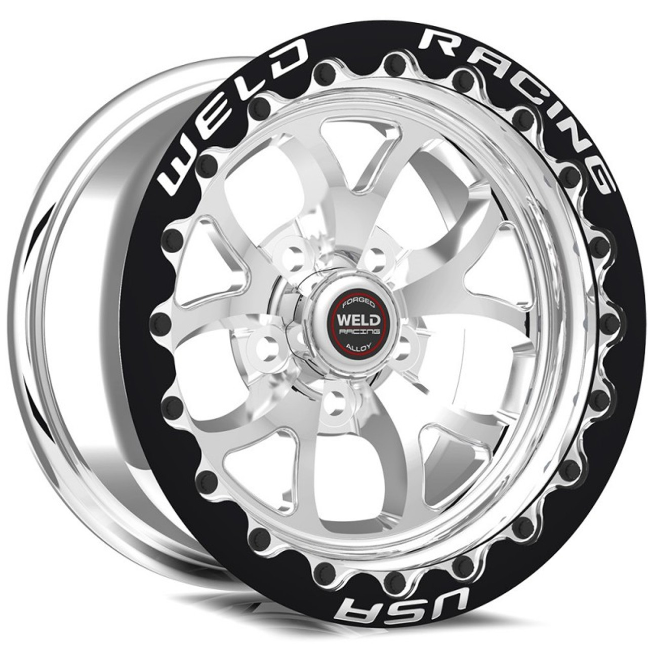 Weld Wheels S76 Polished Beadlock 17x10 Rear Wheel - 09-19 CTS-V / 10-24 Camaro / 16-19 ATS-V / 14-16 Chevy SS Weld Wheels S76 Polished Beadlock 17x10 Rear Wheel - 09-19 CTS-V / 10-24 Camaro / 16-19 ATS-V / 14-16 Chevy SS