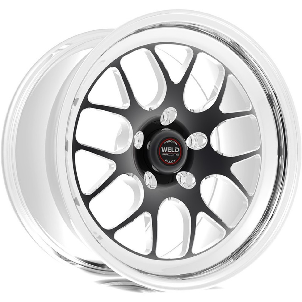 Weld Wheels S77 Black 18x12 Rear Wheel - 14-19 C7 Corvette w. Carbon Brakes Weld Wheels S77 Black 18x12 Rear Wheel - 14-19 C7 Corvette w. Carbon Brakes