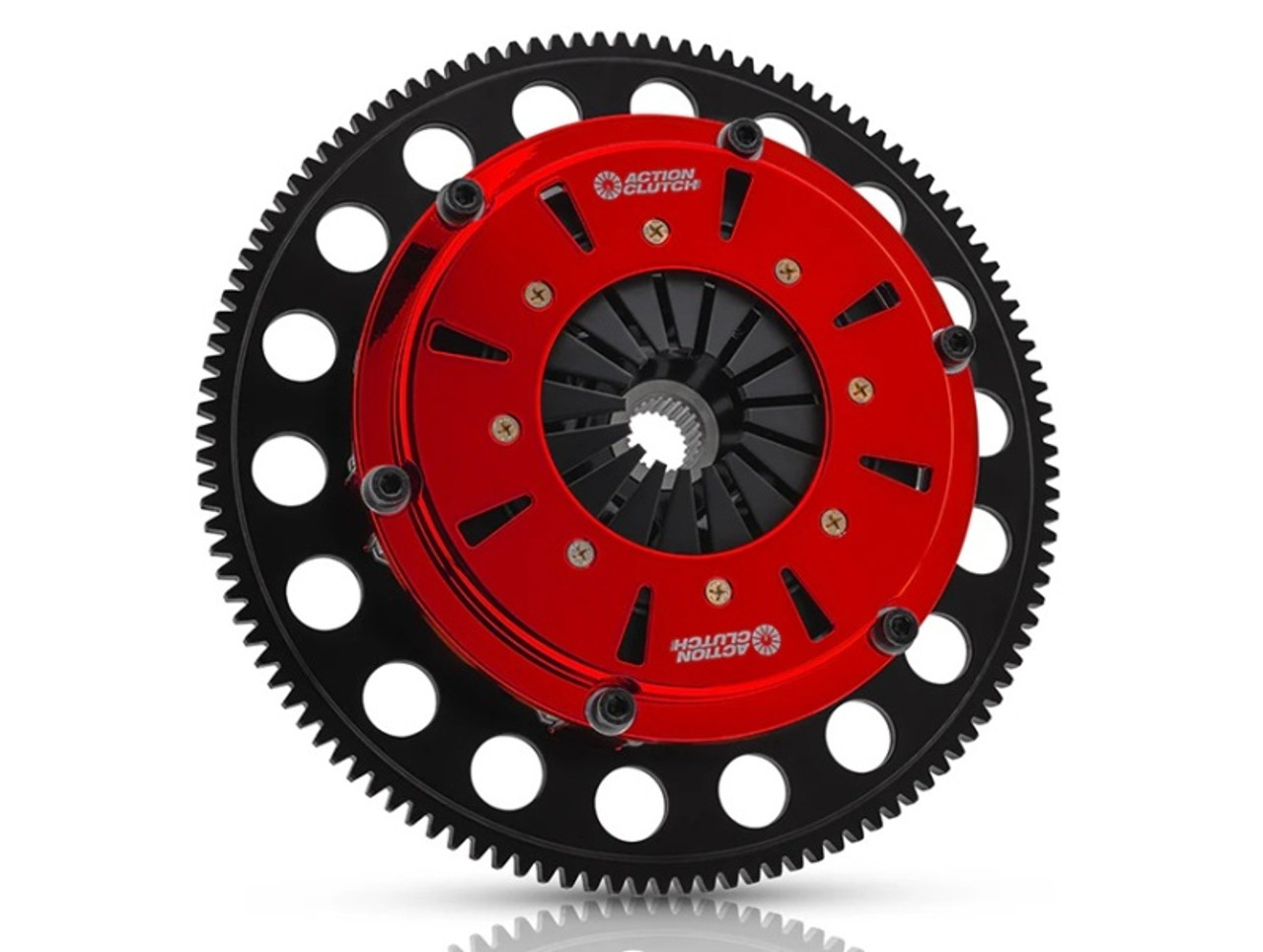 Action Clutch 02-06 Acura RSX 2.0L (K20A3) 7.25in Sprung Twin Disc Race Clutch w/Chromoly Flywheel - ACR-2207-S