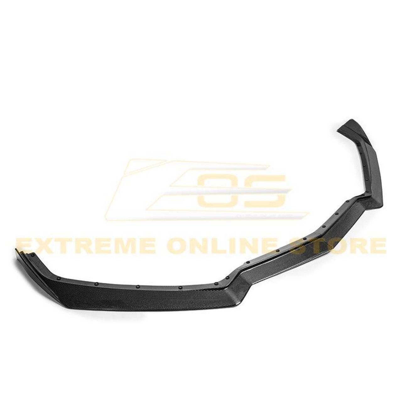 EOS 5VM Carbon Fiber Front Splitter - 2 Piece - C8 Corvette