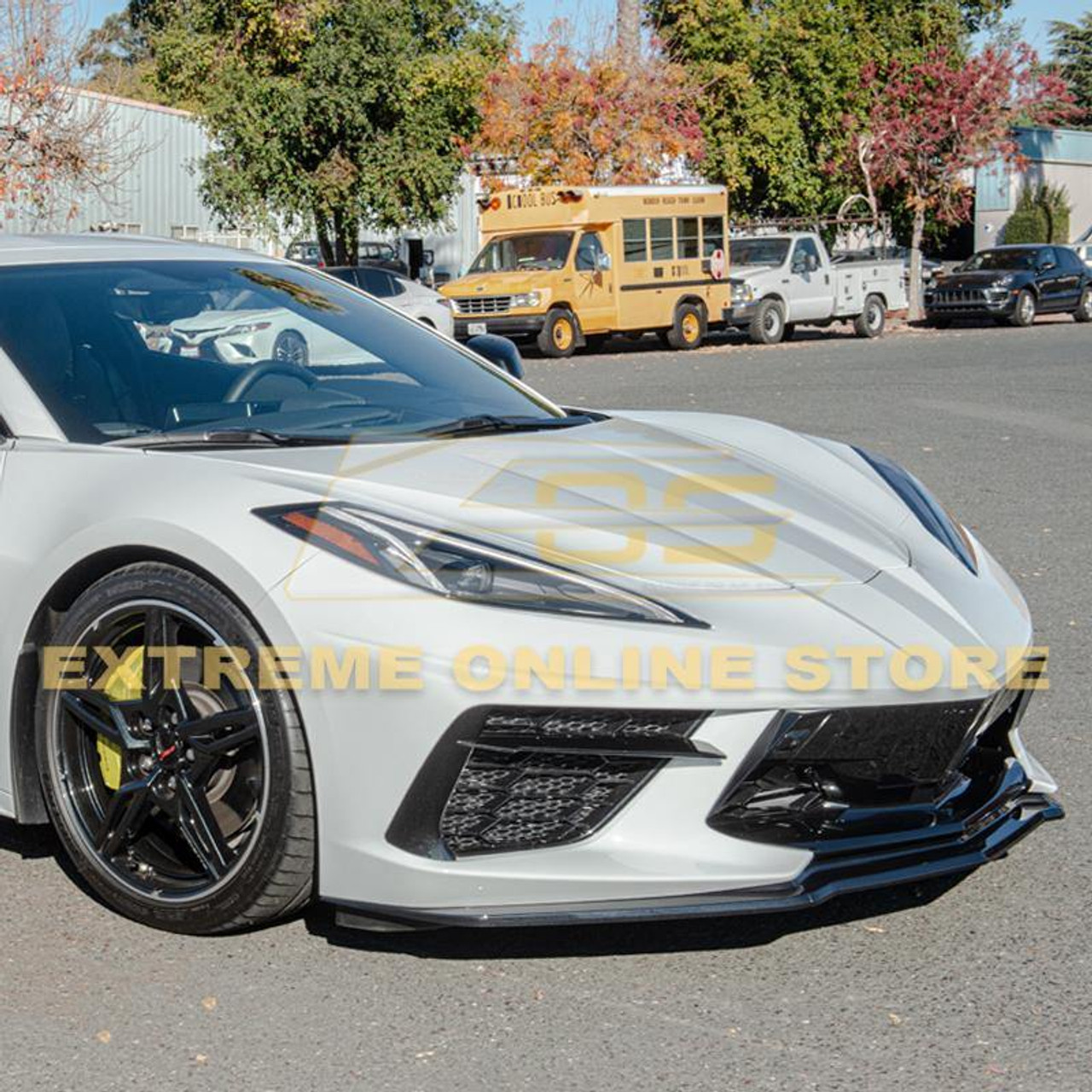 EOS Front Splitter Z51 Style - Carbon Flash - C8 Corvette