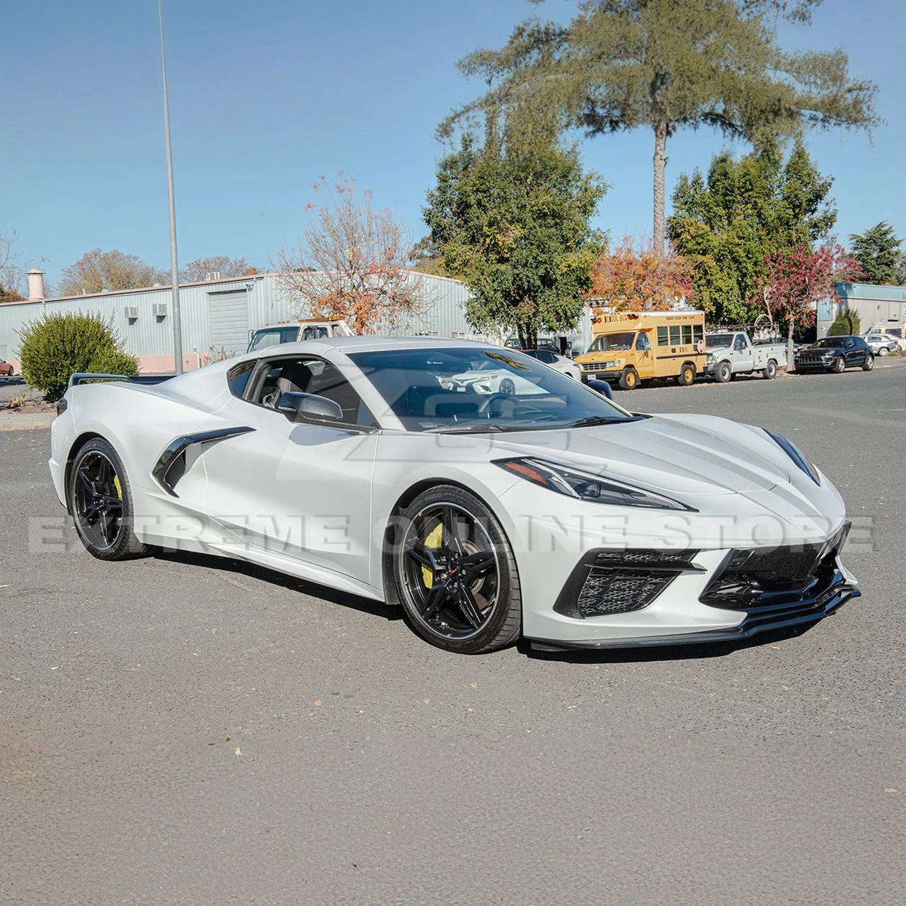 EOS Front Splitter Z51 Style - Carbon Flash Metallic - C8 Corvette