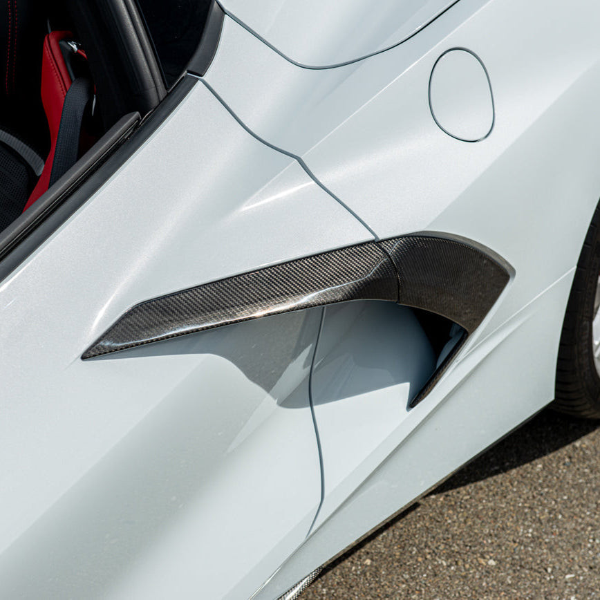 EOS Side Door Garnish - Carbon Fiber - C8 Corvette