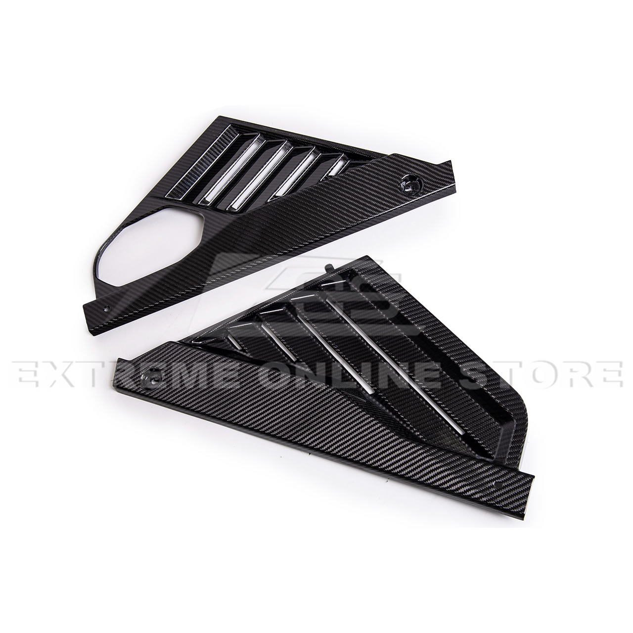 EOS Engine Bay Panel Cover - Carbon Fiber - C8 Corvette (VENT-345-BKCF)