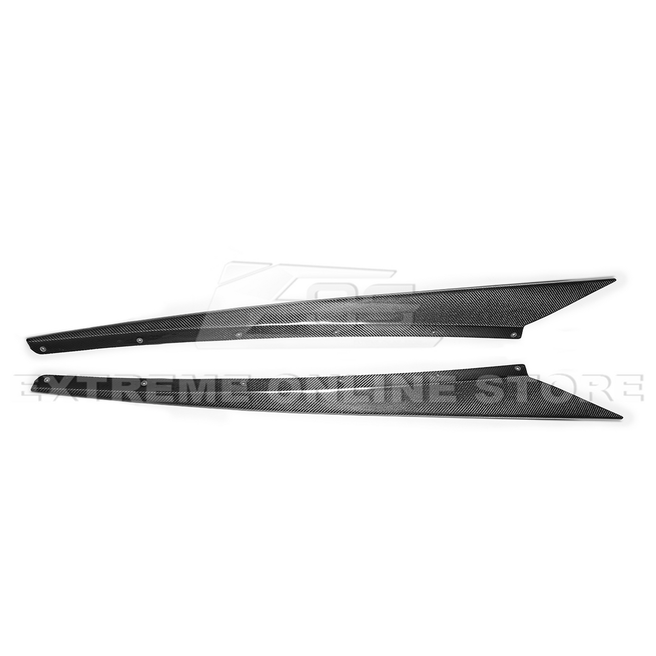 EOS Z51 Style Side Skirts - Carbon Fiber - C8 Corvette (SS-275-BKCF)