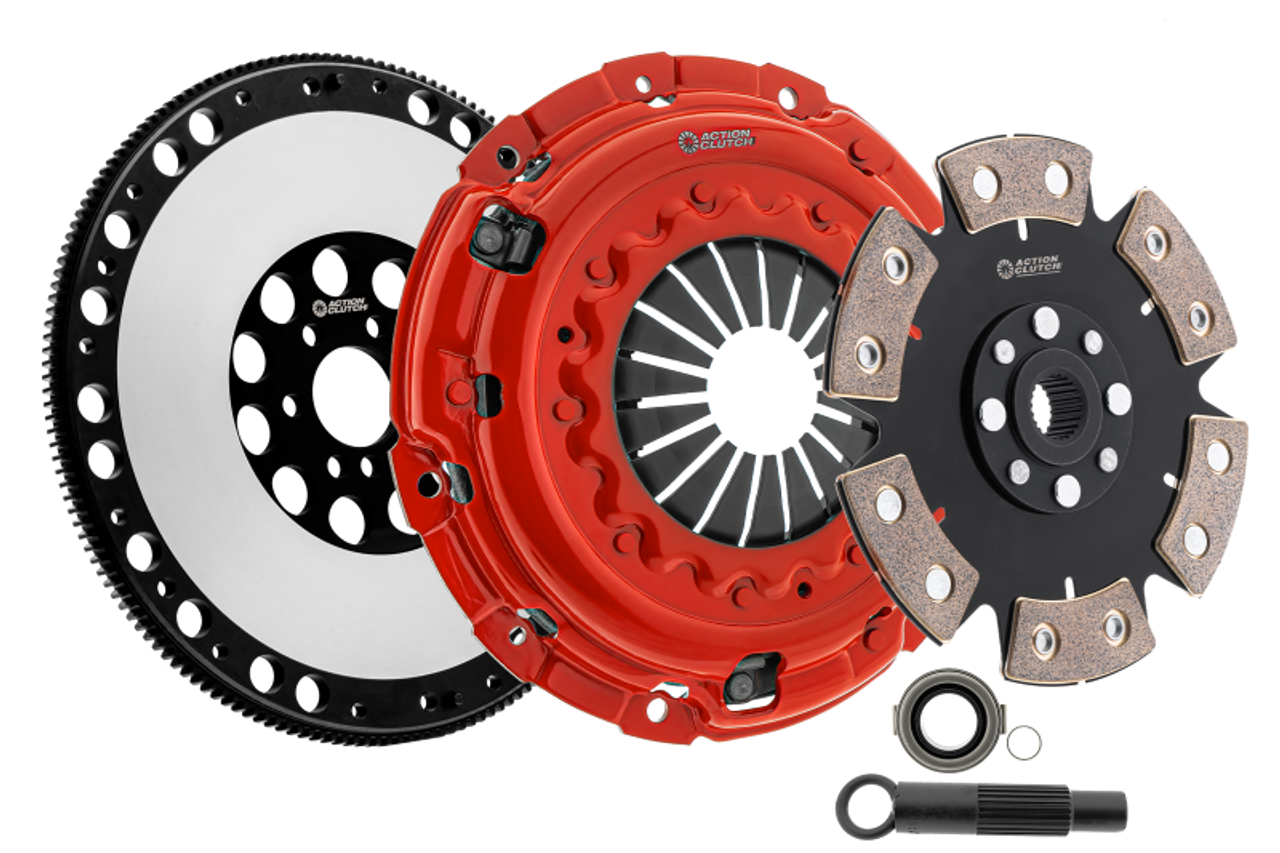 Action Clutch 96-99 BMW 328is 2.8L (M52B28) Stage 4 Clutch Kit (1MD) w/Lightened Flywheel - ACR-3345
