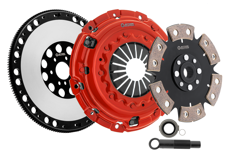 Action Clutch 06-13 Subaru Forester XT 2.5L (EJ255) Turbo AWD Stage 6 Clutch (2MD) w/Lightened FW - ACR-3559