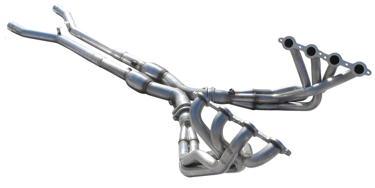 ARH - 2" Long Tube Headers & 3" Off-Road X-Pipe - C6 Corvette 09-13