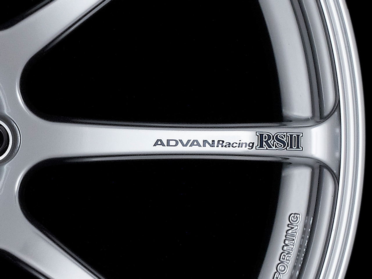 Advan RSII Spoke Sticker (Blue) - 2 Pack - V0620