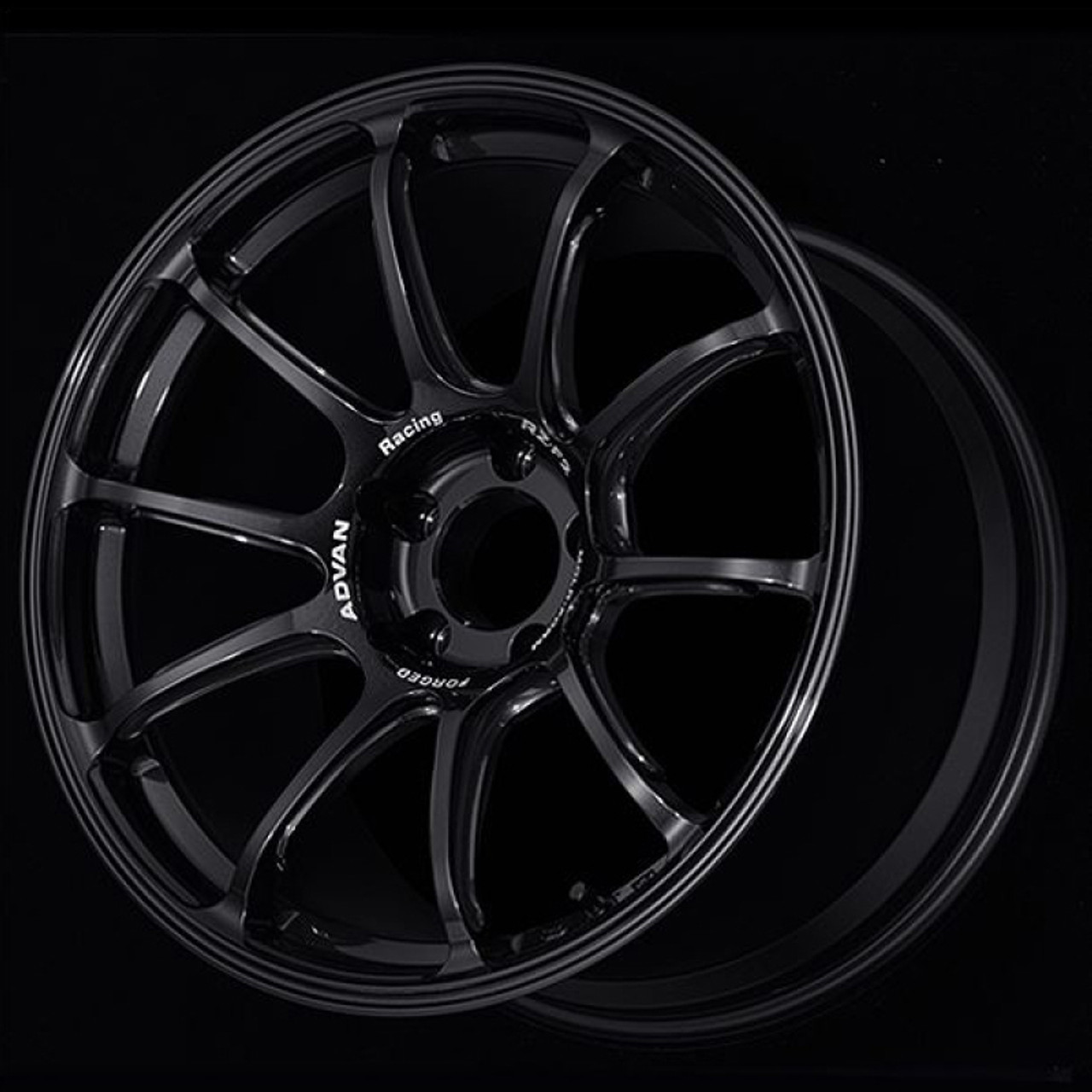 Advan RZ-F2 18x10.0 +35 5-114.3 Racing Titanium Black Wheel - YA28K35ETB