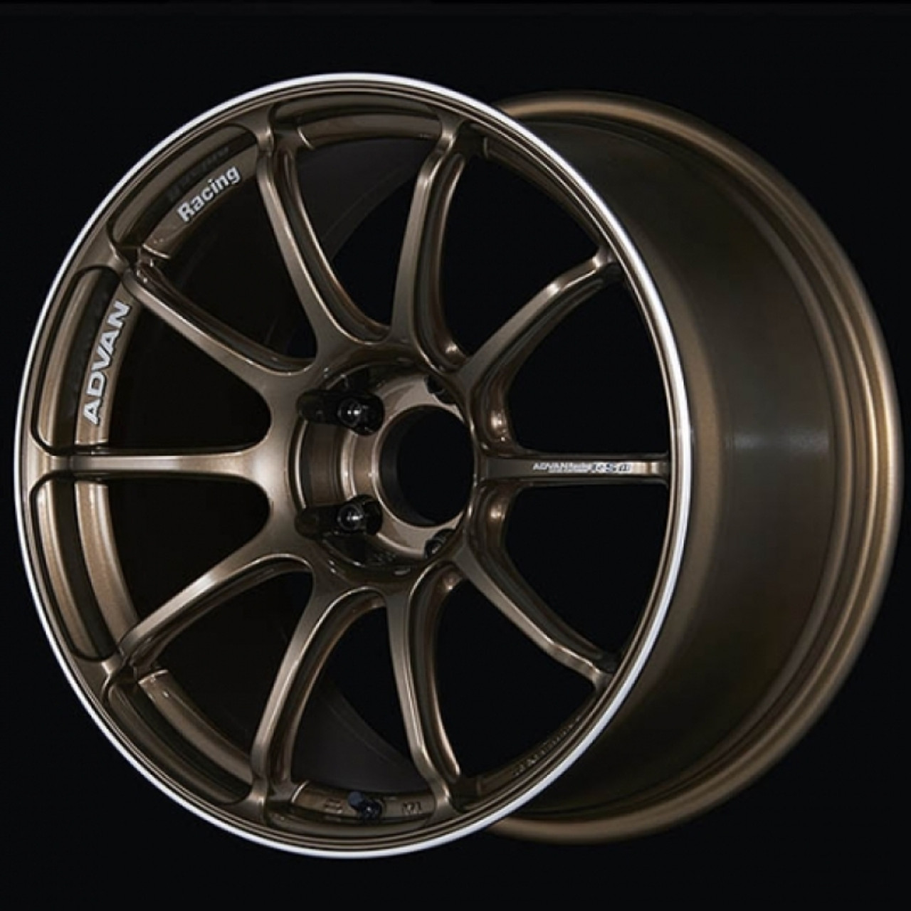 Advan RSIII 18x9.0 +35 5-114.3 Umber Bronze Metallic & Ring Wheel - YA38I35EUAR