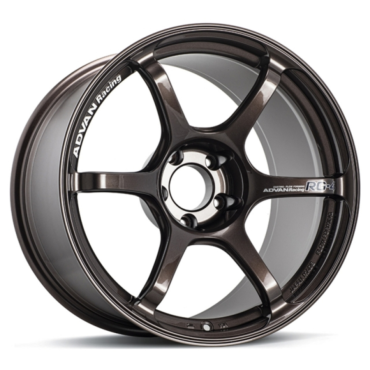 Advan RG-4 17X9.0 +35 5-114.3 Racing Copper Bronze Wheel - YA47I35ECB