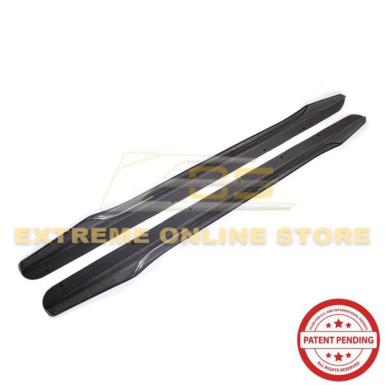 EOS Carbon Fiber Front Splitter & Side Skirts Package - 09-15 CTS-V Sedan / Wagon
