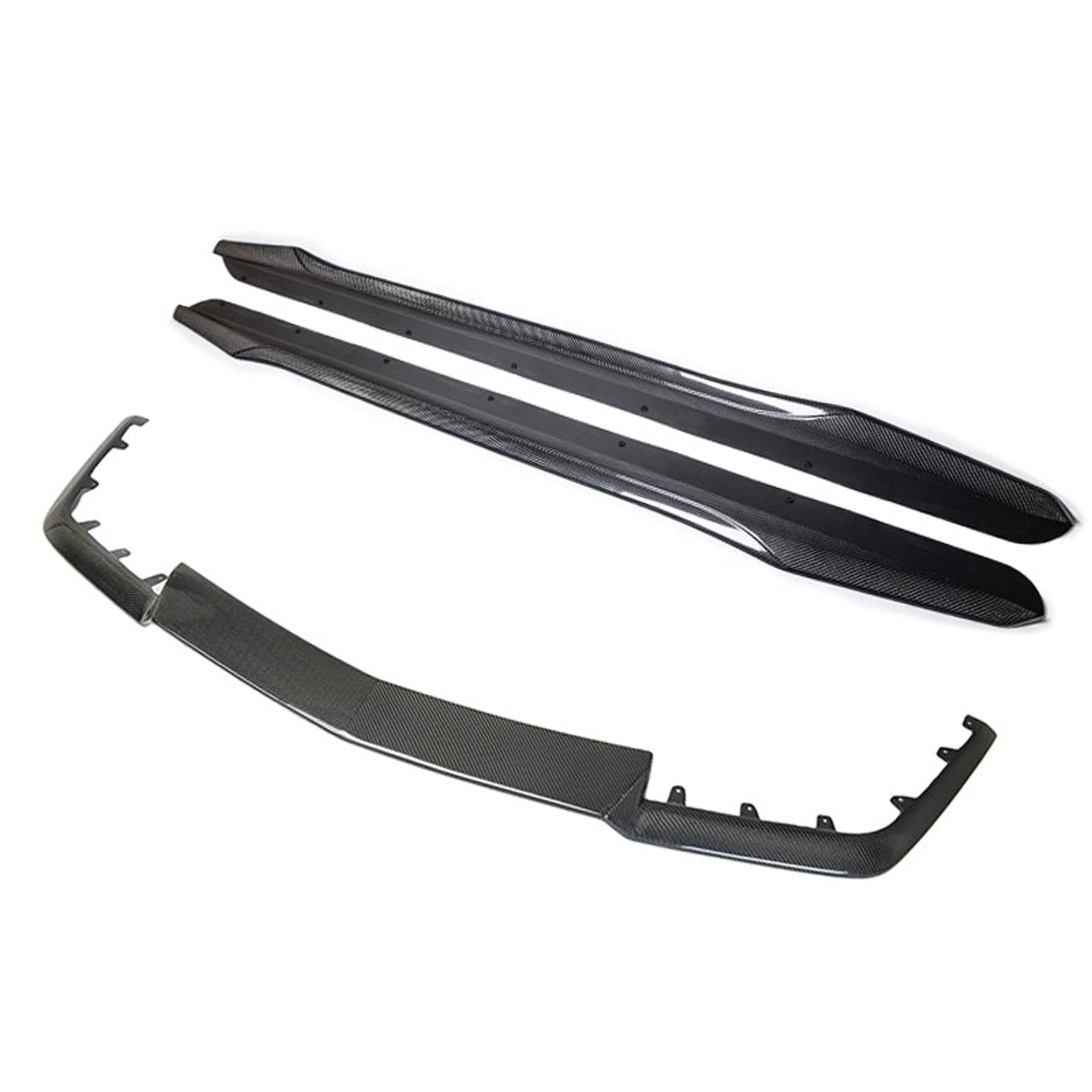 EOS Carbon Fiber Front Splitter & Side Skirts Package - 09-15 CTS-V Sedan / Wagon
