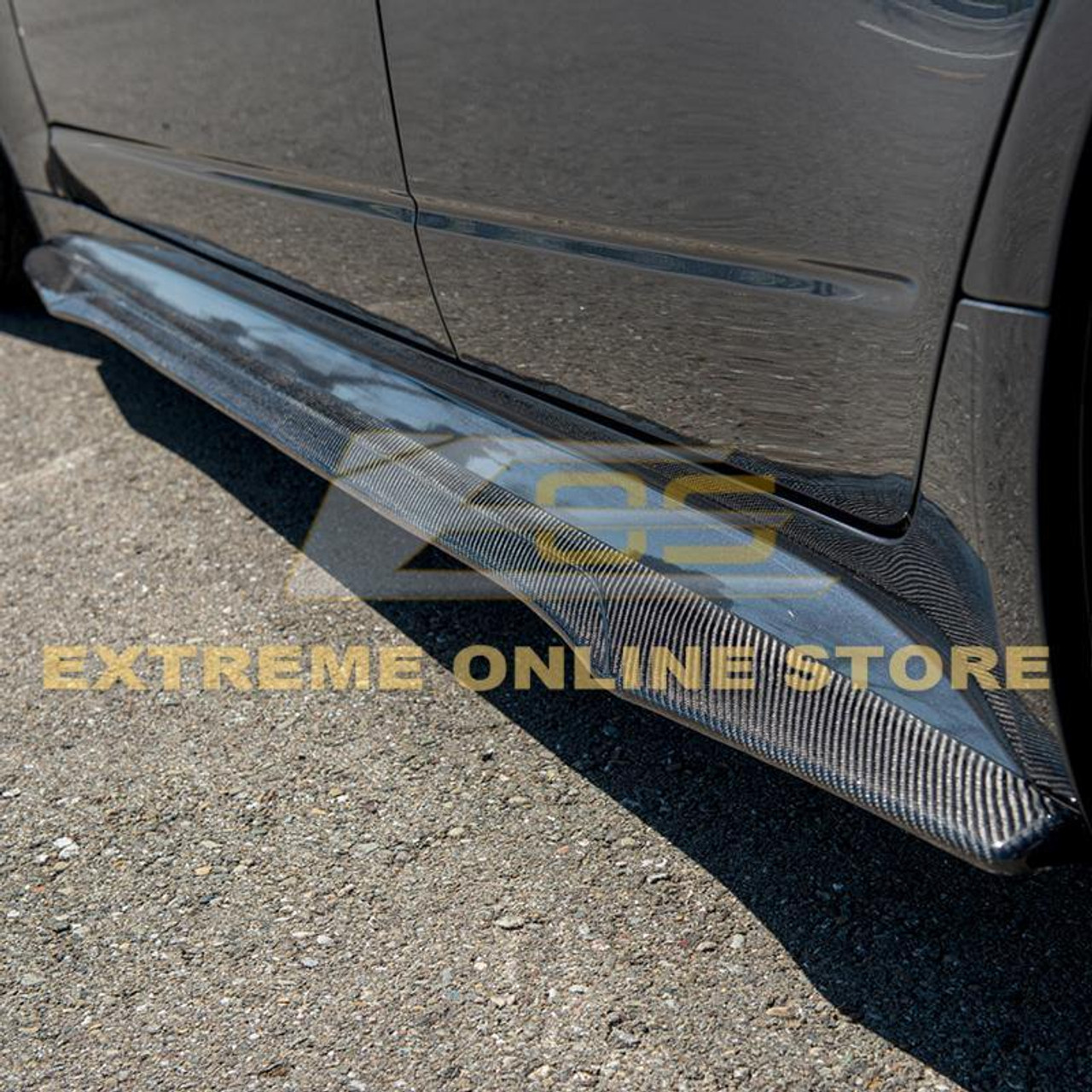 EOS Carbon Fiber Front Splitter & Side Skirts Package - 09-15 CTS-V Sedan / Wagon