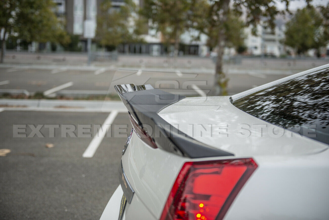 EOS ABS Plastic Rear Spoiler w. Wickerbill - 09-15 CTS-V Sedan