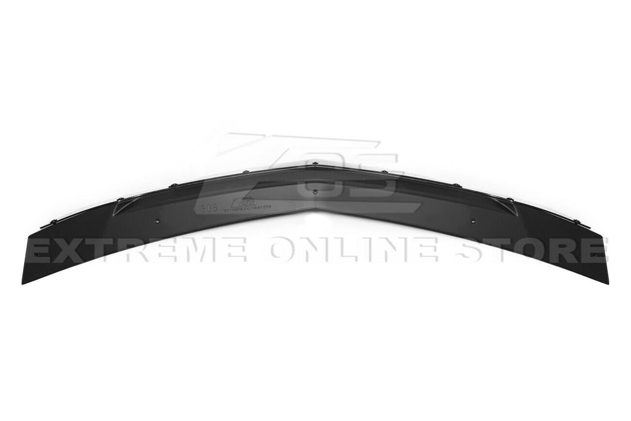 EOS ABS Plastic Gloss Black Rear Spoiler w. Wickerbill - 09-15 CTS-V Sedan