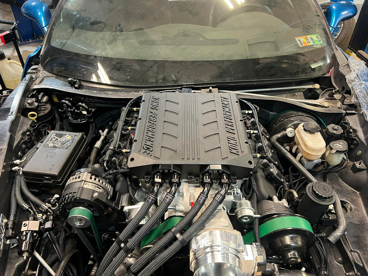 LEDD-18003V-LS9+LEEU-2005W-02ユニツト交換形ダウンライト Kong Performance Gen 3 Dual Brick Billet Lid (LSA ⁄ LS9)