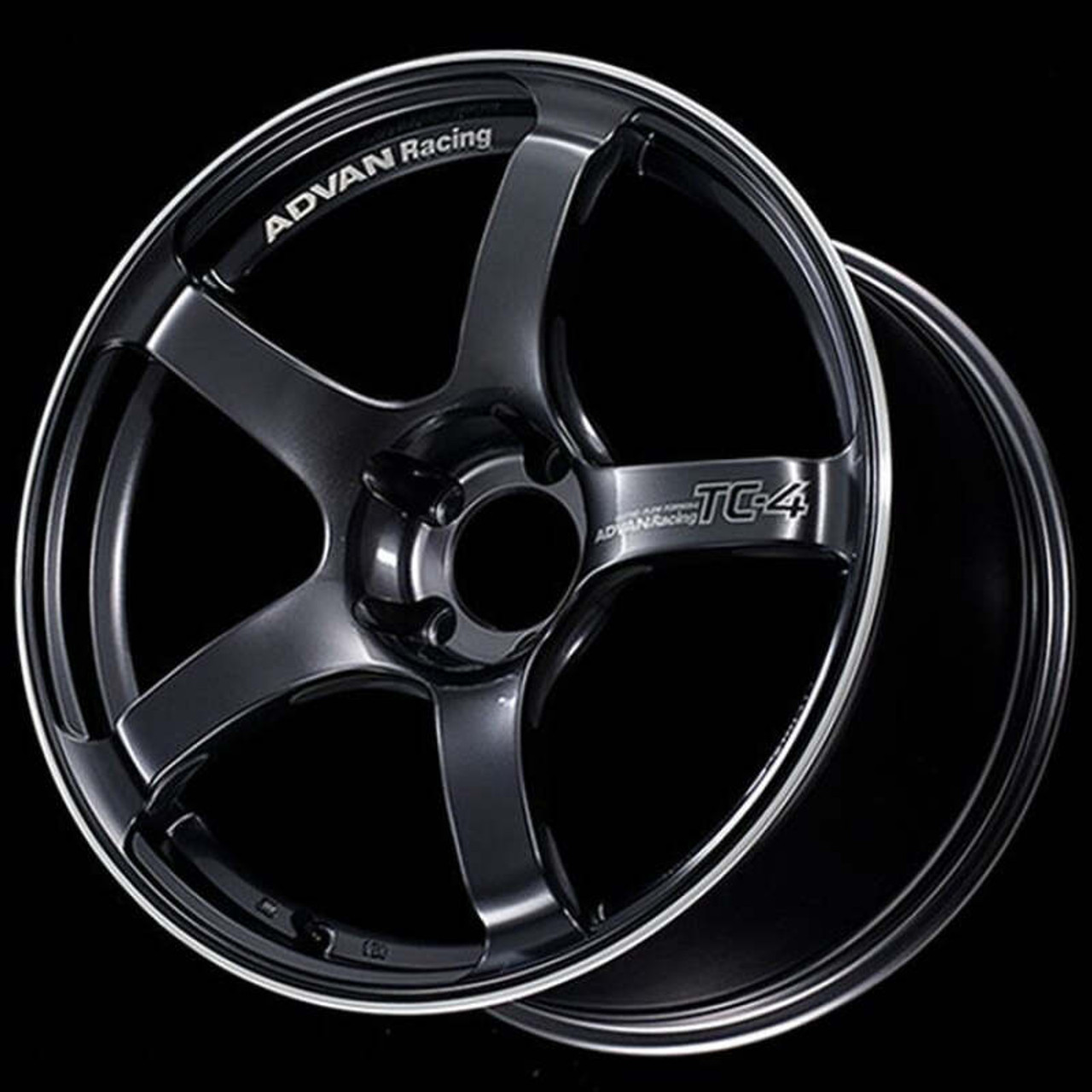 Advan TC4 16x8.0 +35 5-114.3 Racing Gunmetallic Wheel (No Ring) - YAD6G35EGM