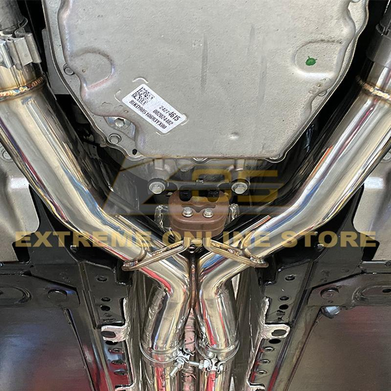 EOS 3" Performance X-Pipe Kit - C7 Corvette LT1 / LT4