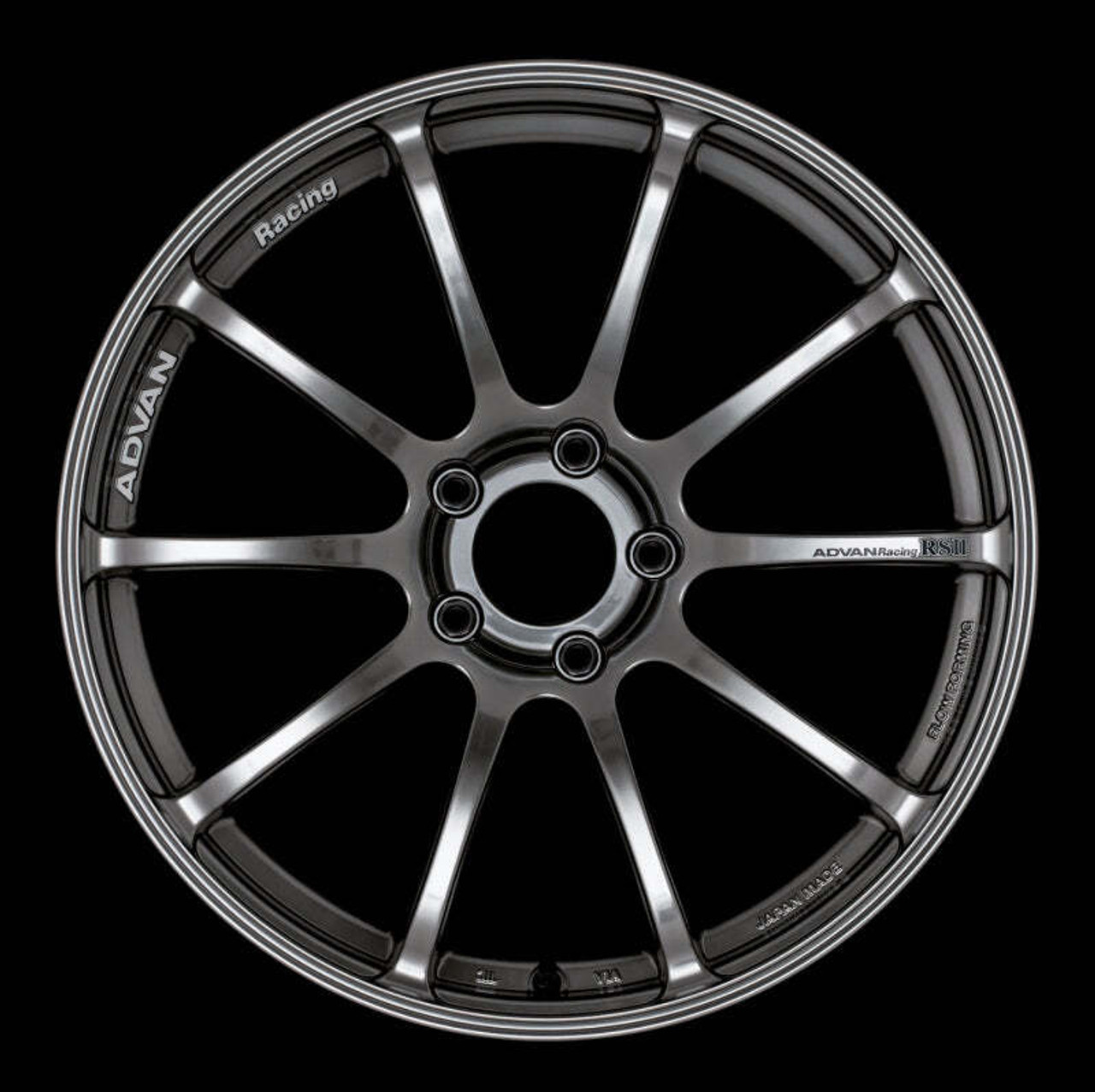 Advan RSII 17X9 +29 5-98 PCD Racing Hyper Black (No Cancel) - YAP7I29THB