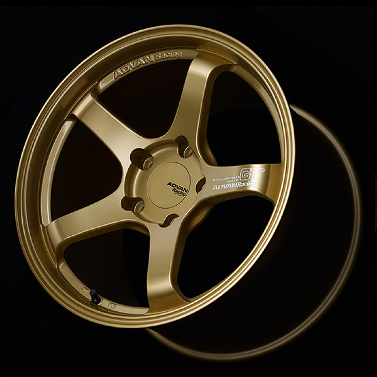 Advan GT for Porsche 18X10.0 +60 5-130 Racing Gold Metallic - YAQ8K60PZP