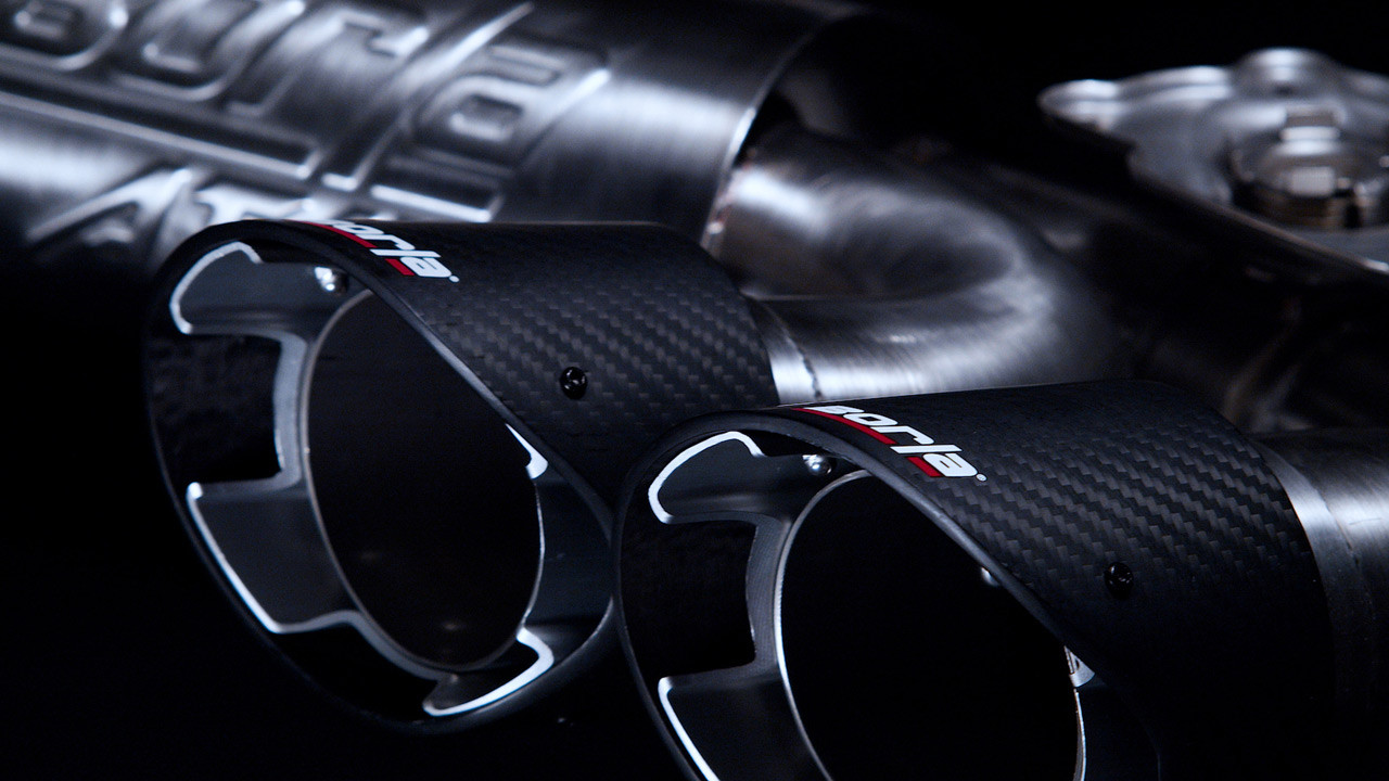 Borla Atak Catback Exhaust w. NPP Valves - Carbon Fiber Tips - C8 Corvette