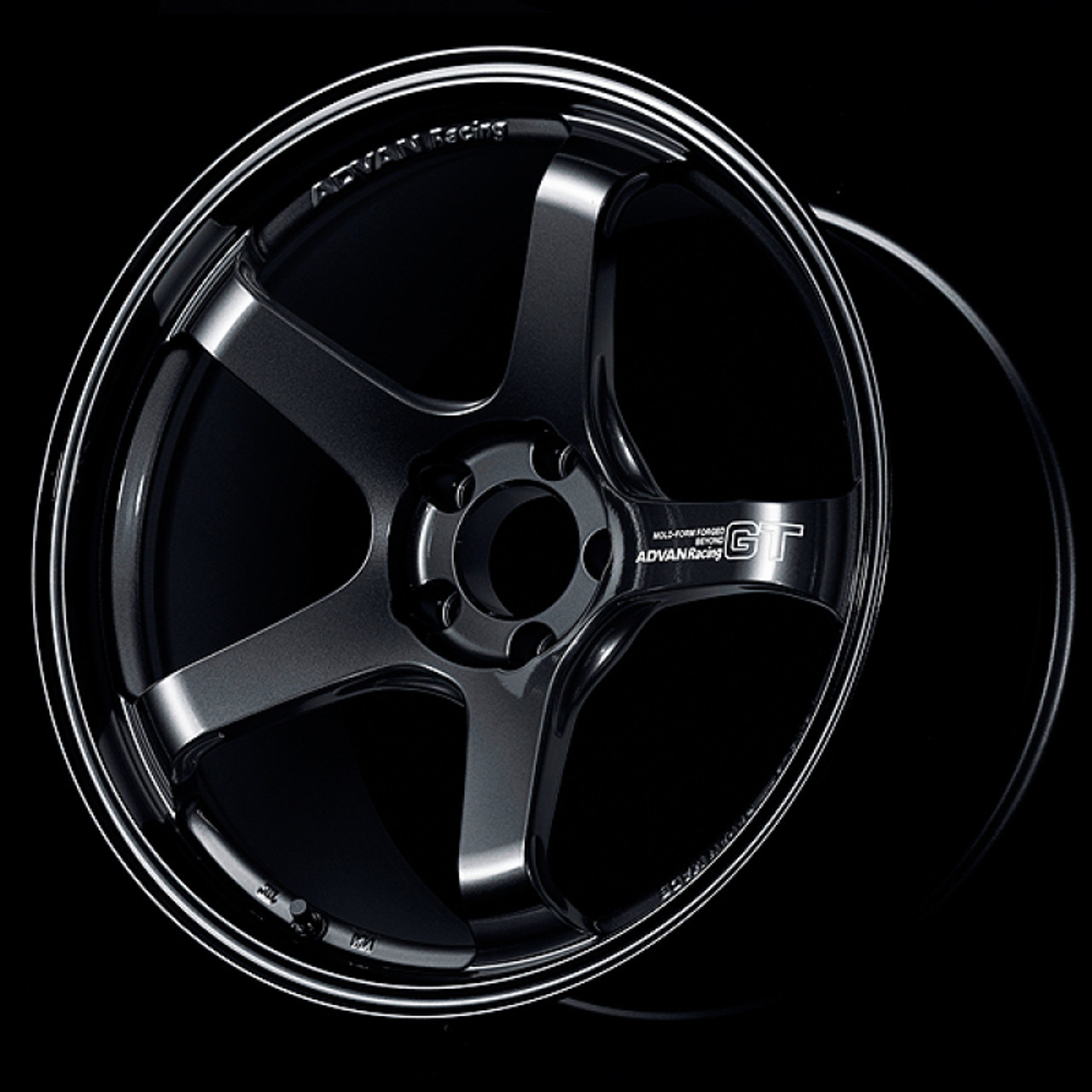 Advan GT Beyond 19x10.5 +33 5-114.3 Racing Titanium Black Wheel - YAQB9L33ETB